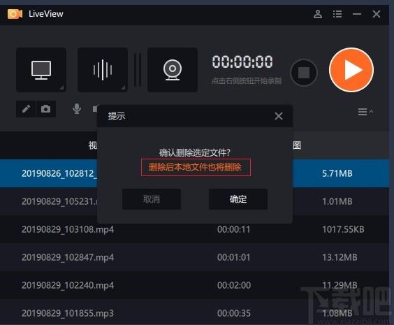 LiveView下载,桌面录屏软件,桌面录屏